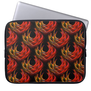 Capa Para Notebook Padrão de Arte Abstrata Elegante Boho Moderno Fofo