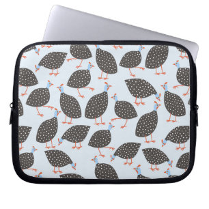Capa Para Notebook Padrão de Ave Galinha da Guiné