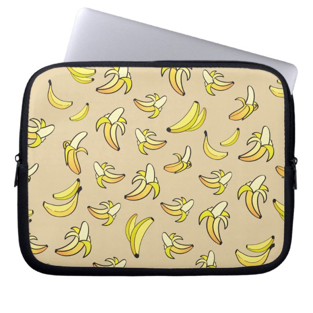 Capa Para Notebook Padrão de Banana (Frente)