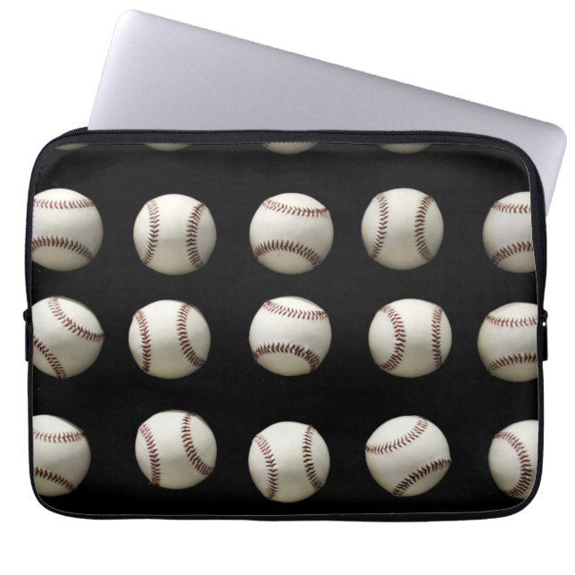 Capa Para Notebook Padrão de Baseball (Frente)