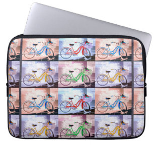 Capa Para Notebook Padrão de Bicicleta Ocidental Chave