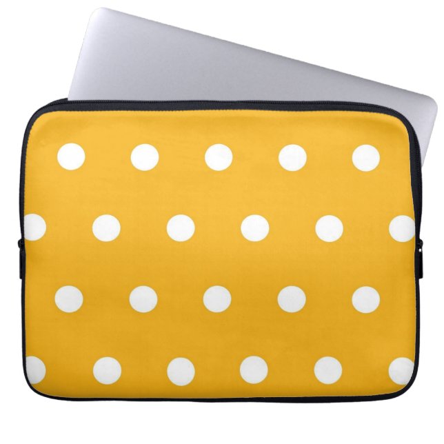 Capa Para Notebook padrão de bolinhas (Frente)
