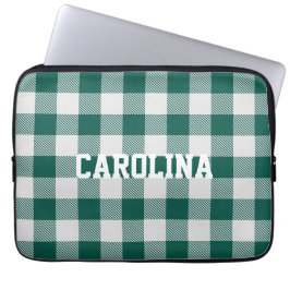 Capa Para Notebook padrão de búfalo de cinza verde