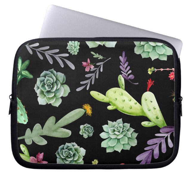 Capa Para Notebook Padrão de Cacto 2 (Frente)
