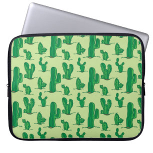 Capa Para Notebook padrão de cacto. padrão de desenho manual. han s