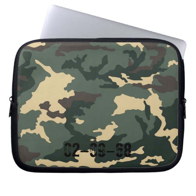 Capa Para Notebook Padrão de Camuflagem (Frente)