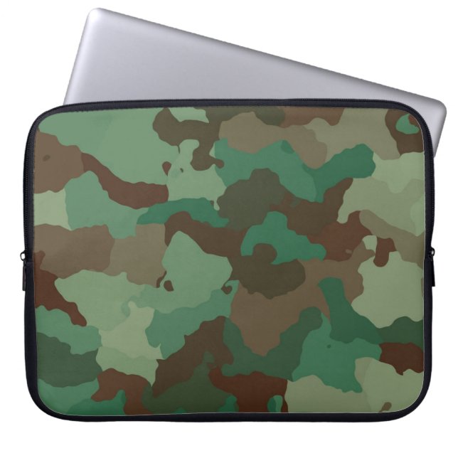 Capa Para Notebook Padrão de Camuflagem Militar (Forças Armadas) (Frente)