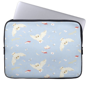 Capa Para Notebook Padrão de Cartas e Livros do Correio da Coruja Hed