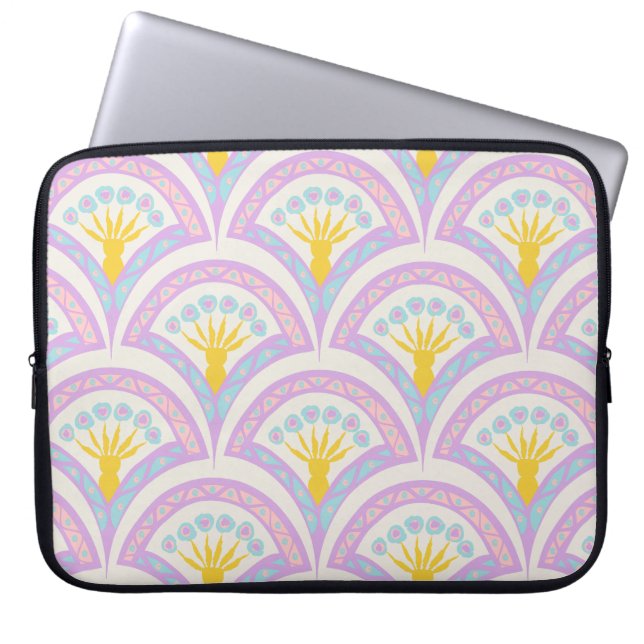 Capa Para Notebook Padrão de casca colorido de Pastel (Frente)
