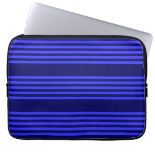 Capa Para Notebook Padrão de cinco faixas azuis