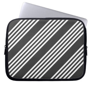 Capa Para Notebook Padrão de cinco faixas de carvão branco e carvão