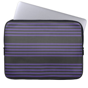Capa Para Notebook Padrão de cinco faixas Ultra-violeta e carvão