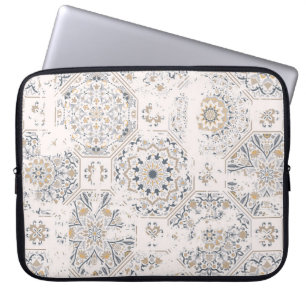 Capa Para Notebook Padrão de colheita sem costura com um efeito atrit
