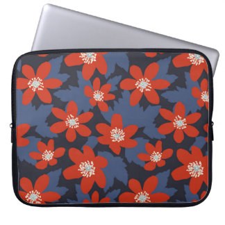 Capa Para Notebook Padrão de colheita sem costura no estilo escandina