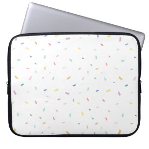 Capa Para Notebook Padrão de Confetti de Molho de Água