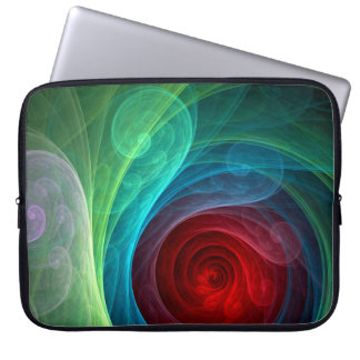 Capa Para Notebook Padrão de cor de Abstrato de arte flexível de temp