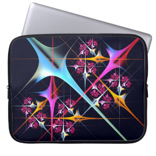 Capa Para Notebook Padrão de cor de Abstrato de arte moderna, cor-de-