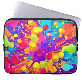 Capa Para Notebook Padrão de cores vibrante