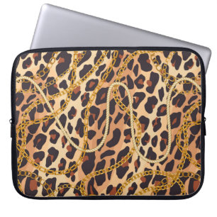 Capa Para Notebook Padrão de corrente contínua. Impressão animal.
