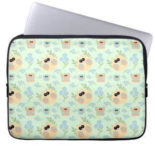Capa Para Notebook padrão de corujas