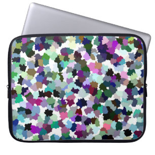 Capa Para Notebook Padrão de cristal de Abstrato multicores