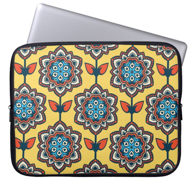 Capa Para Notebook Padrão de decoração sem soldadura (Frente)