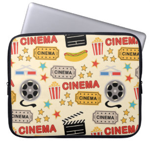 Capa Para Notebook Padrão de diversão do cinema