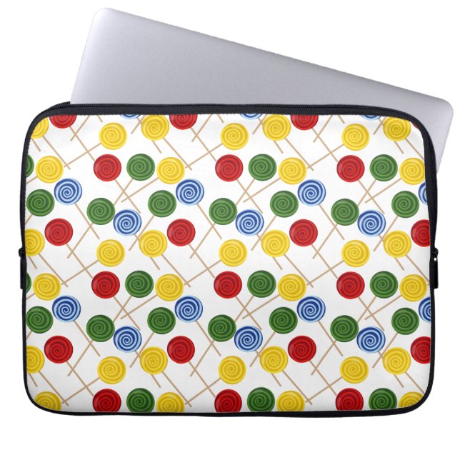 Capa Para Notebook Padrão de doces | Padrão do lombo | pirulito 21 (Frente)