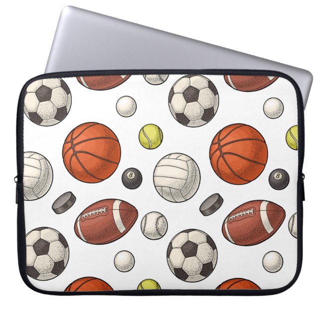Capa Para Notebook Padrão de equipamento desportivo (Frente)
