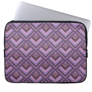 Capa Para Notebook Padrão de escala de faixas Mauve