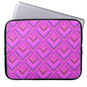 Capa Para Notebook Padrão de escala de listras rosa