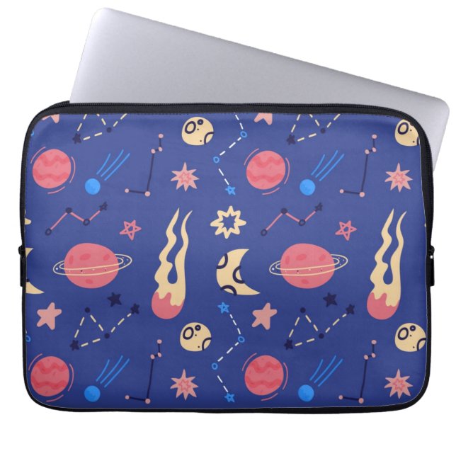 Capa Para Notebook Padrão de espaço (Frente)