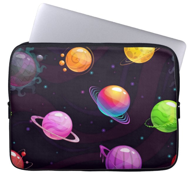 Capa Para Notebook Padrão de espaço (Frente)