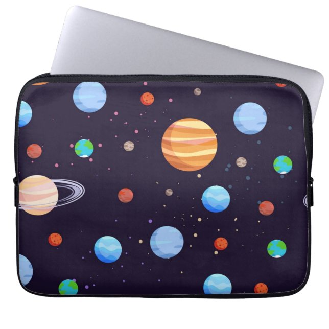 Capa Para Notebook Padrão de espaço (Frente)