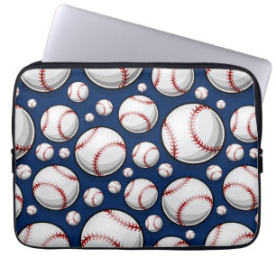 Capa Para Notebook Padrão de Esporte de Baseball