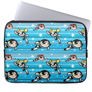 Capa Para Notebook Padrão de Estrela de Raparigas Powerpuff