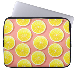 Capa Para Notebook Padrão de fatias de limão de verão