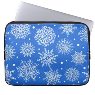 Capa Para Notebook Padrão de flocos de neve
