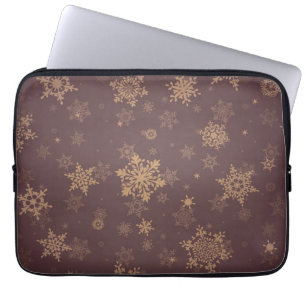 Capa Para Notebook Padrão de flocos de neve