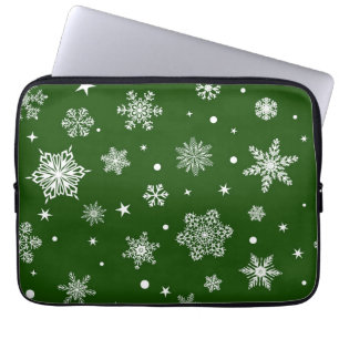 Capa Para Notebook Padrão de flocos de neve