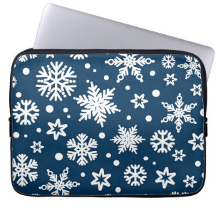 Capa Para Notebook Padrão de flocos de neve