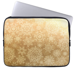 Capa Para Notebook Padrão de flocos de neve