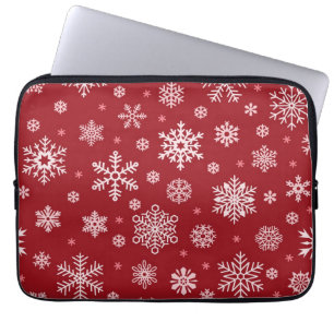 Capa Para Notebook Padrão de flocos de neve