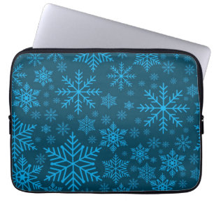 Capa Para Notebook Padrão de flocos de neve