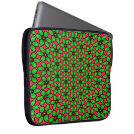 Capa Para Notebook Padrão de Flores de Abstrato Bonito