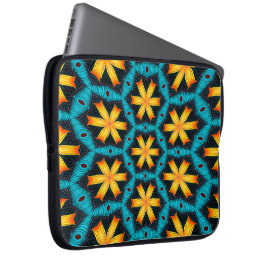 Capa Para Notebook Padrão de Flores de Abstrato Bonito