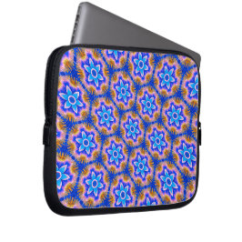 Capa Para Notebook Padrão de Flores de Furos