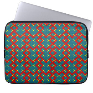 Capa Para Notebook Padrão de Forma Geométrica Brilhante – Decoração D