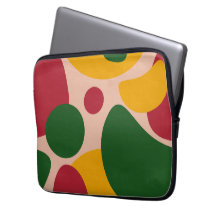 Padrão de Formas Abstratas Retro em Negrito