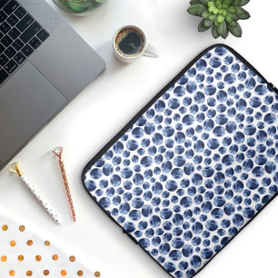 Capa Para Notebook Padrão de Fruta de amoras-azuis